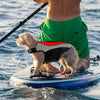 Dog Life Jacket, Adjustable Dog Float Coat, High Flotation Anti-Drowning Swimsuit for Medium Dogs, Reflective Stripes, with Rescue Handle, Ripproof Oxford Fabric, M