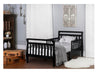 Dream On Me Classic Sleigh Toddler Bed, Black