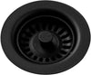 Elkay LKQS35BK Polymer Drain Fitting with Removable Basket Strainer