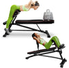 Multi-Functional Metal Roman Chair Workout Bench, Roman Chair & Back Extension