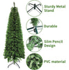 Mupera 6ft Pencil Artificial Christmas Tree with Metal Stand