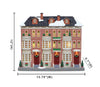 Carole Towne Eastgate Row House Lighted Christmas Village #5968060