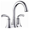 Sheffield Home 4-inch Centerset 2-Handle Bathroom Faucet, Polished Chrome