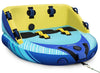 EVAJOY 3-Person Towable Inflatable Tube for Boating for 1-3 Rider