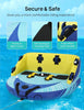 EVAJOY 3-Person Towable Inflatable Tube for Boating for 1-3 Rider