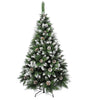 MuRealy 4FT Unlit Flocked Artificial Christmas Tree with Metal Stand