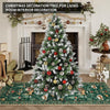 MuRealy 4FT Unlit Flocked Artificial Christmas Tree with Metal Stand