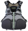 Stohlquist Fisherman PFD Lifejacket Gray, Large/X-Large (40in - 46in)