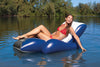 Intex Floating Pool Recliner Lounge 71 Inch X 53 Inch Blue White