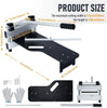Tonchean 13"" Laminate Floor Cutter Vinyl Floor Cutter for Laminate, Multi-layer Flooring, Parquet, Fiber Cement Wall Panels, ZY0038
