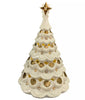 Lenox Battery-Operated Florentine and Pearl Tree Lit Figurine 10-inch Tall