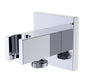 Fluid fp6001047BN Square Handheld Shower Wall Outlet PVD-BN