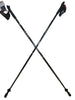 LEKI Nordic Walking Force Aluminum Walking Poles Black/Blue 115cm