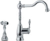 Franke FHF180 Single Handle Faucet with Sidespray