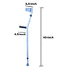 Fulcrum Care Forearm Crutche with Adjustable Armlength and Height