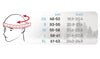 NOW ZAPPI Bike Cycling Helmet - Aerodynamic Bicycle White/Red S/M