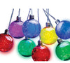 GE 9-count StayBright G-100 Microbright Ornament 135 LED Multicolor String Lights