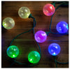 GE Color Effects 25-Count Multi-function Color Changing LED String Lights 24-ft