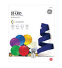 GE Color Effects 25-Count Multi-function Color Changing LED String Lights 24-ft
