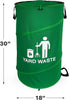 Gigco21 Yard Reusable Bag - 33 Gallon Pop-Up Garden Waste Container