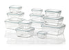 Member's Mark 24-Piece Glass Food Storage Set by Glasslock