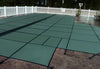 GLI HyPerLite 16FT X 36FT Rectangular Solid Safety Cover System with Kleen Screen Drain, Green