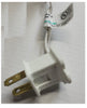 GE ConstantON 100 Clear Lights Glitter Gem Garland 9 FT Clear/White Wire