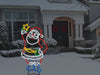 GE StayBright 48-inch Glowbright LED Neon Santa Flex Decoration