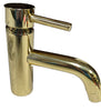 Gnutti Sebastiano & Figli Spa 5162 Single Lever Low Lav Faucet Gold