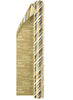Double-Sided Foil Roll Christmas Gift Wrap 270 Sq. Ft. Total Gold