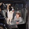 Bear Cover Heavy Duty Leatherette Back Seat Cover and Extender for Dogs GRAY