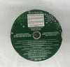 Kirkland Wire Edged Ribbon Christmas Lt Green/Green Double Sided Satin 50 yards 1.5 inches