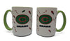 Chicago Bears 15 oz Green Holiday Mug 2 Pack