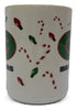 Chicago Bears 15 oz Green Holiday Mug 2 Pack