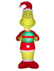 Gemmy Dr Seuss 6.5-ft The Grinch Holding an Ornament Christmas Inflatable