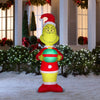 Gemmy Dr Seuss 6.5-ft The Grinch Holding an Ornament Christmas Inflatable