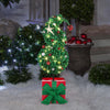The Grinch 3FT Tall Lighted Topiary Tree with 20 White LED Lights