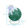 Holiday Living 30-inch Pop Up Green Ornament Yard Decoration with 50 LED Lights