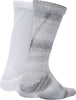 Nike Youth Swoosh Crew Socks (2 Pairs) Black/Anthracite/White Size M 5Y-7Y