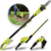 Sun Joe GTS4002C Cordless Lawn Care System-Hedge Trimmer, Pole Saw, Grass Trimmer