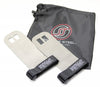 Serious Steel Fitness Gray Leather Pull Up WOD Grips Gymnastics Grips Medium
