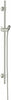 Hansgrohe AXOR Wallbar 32" Luxury 5-inch Classic Spray Easy Height Adjust Wallbar in Brushed Nickel, 27982821