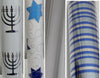 Hanukkah Wrap Kirkland Signature 180 SQ FT 4 Rolls of Wrapping Paper Gift Tags Bows