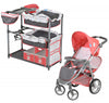 Hauck Twin Doll Play Set with Stroller and Changing Table