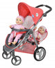 Hauck Twin Doll Play Set with Stroller and Changing Table