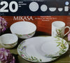 Mikasa Herbal Fields 20-Piece Porcelain Set, 20 Piece Set, Service for 4