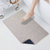 Yancrop 24inx 35in Non-Slip Rubber Bath Mats for Bathroom Khaki