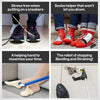 Long Shoe Horn, Grabber Reacher Tool, Sock Aid Device, and Sock Puller Aid Bundle
