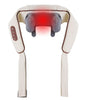 Therapexa Neck and Shoulder Massager with Heat 6D Shiatsu Back Massager Beige