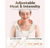 Therapexa Neck and Shoulder Massager with Heat 6D Shiatsu Back Massager Beige